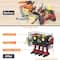 NEX™ 17" Black Wall-Mounted Power Tool Storage Rack with Basket